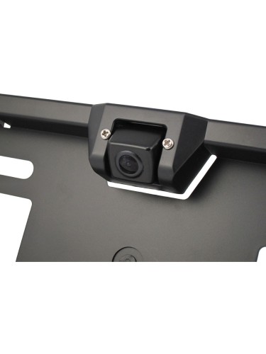 CAM-4F универсальная камера фронтальная в рамке номерного знака черная