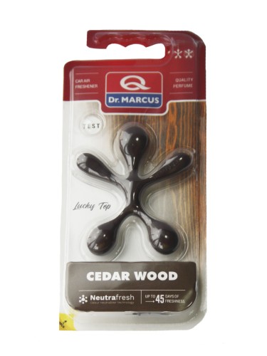  Dr.Marcus Lucky Top - подвесной автомобильный ароматизатор кедровое дерево