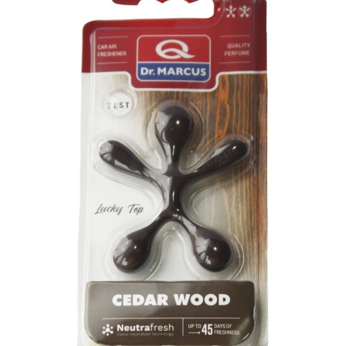  Dr.Marcus Lucky Top - подвесной автомобильный ароматизатор кедровое дерево