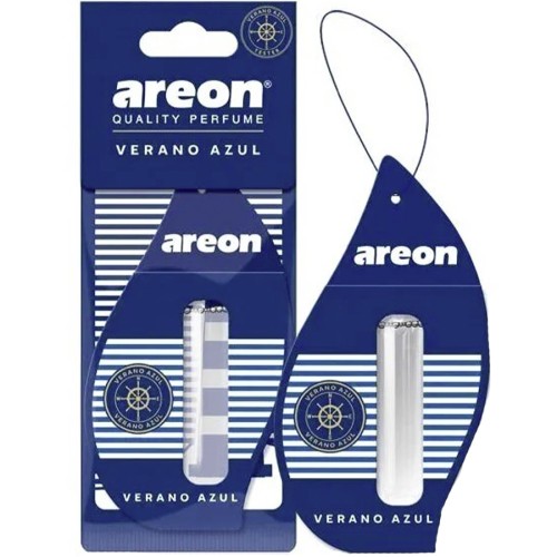 Areon Liquid Lux - подвесной автомобильный ароматизатор vereno azul 5мл (голубое лето)