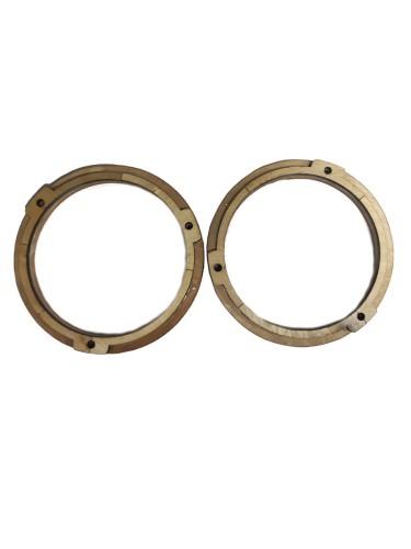 Кольца-адаптеры Lada Vesta фанера 6,5"(16.5см), высота 2см (пара)