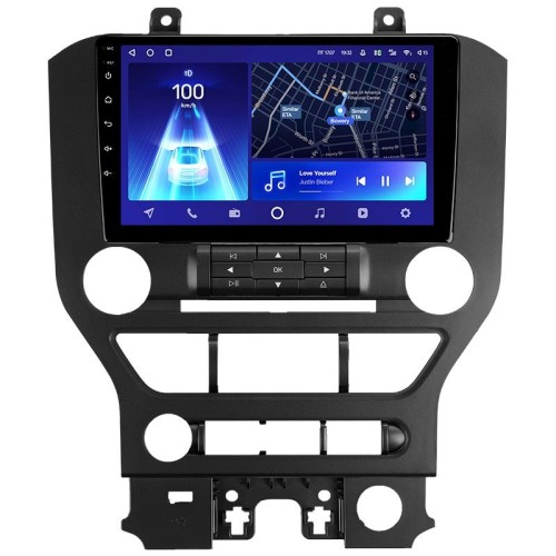Штатная магнитола Teyes CC3L Ford Mustang VI S550 2014-2023 9" (F1) аварийка-кнопкой
