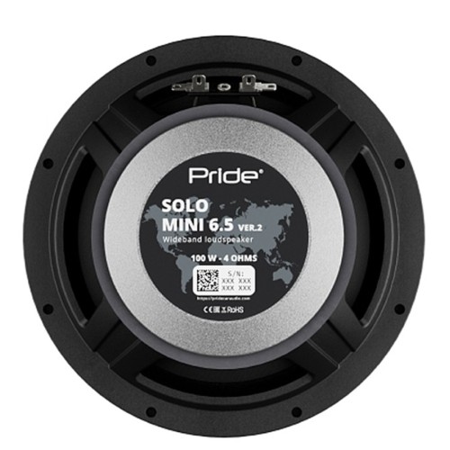 Pride Solo mini ver.2 среднечастотная акустика 6,5" (16,5см) (пара)