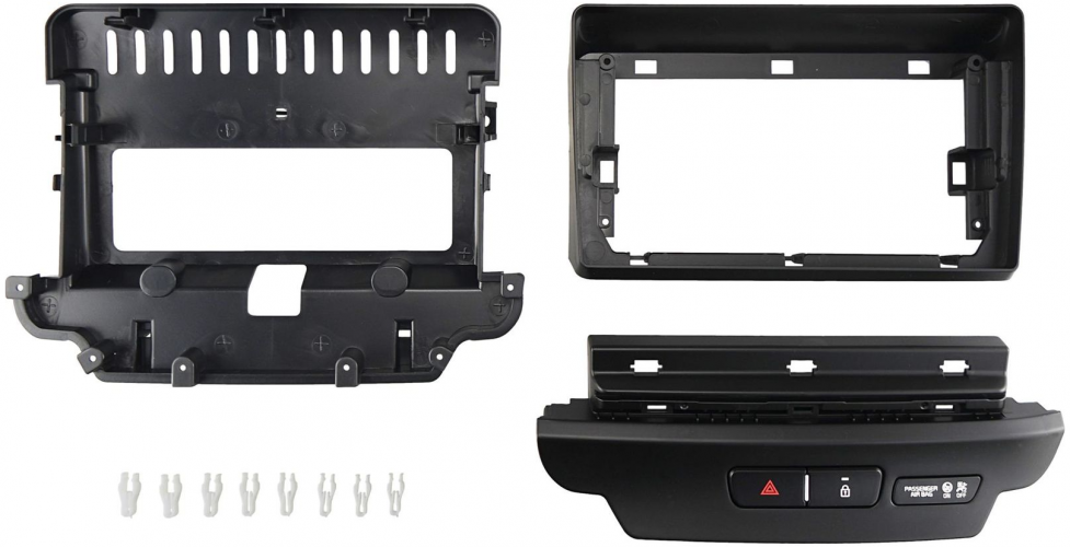 Рамка для установки в Kia Ceed 2018-2022 9" для овальных дисплеев