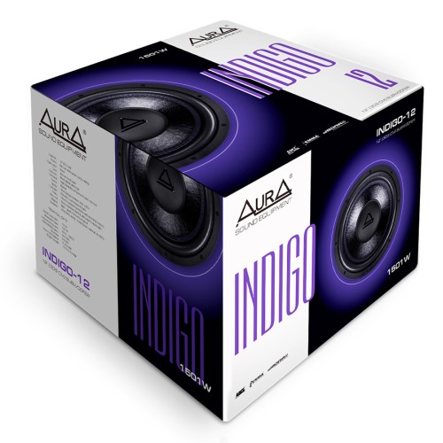 Пассивный автомобильный сабвуферный динамик Aura Indigo-12