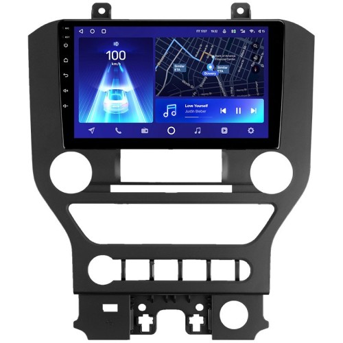 Штатная магнитола Teyes CC3L Ford Mustang VI S550 2014-2023 9" (F2) аварийка флажком