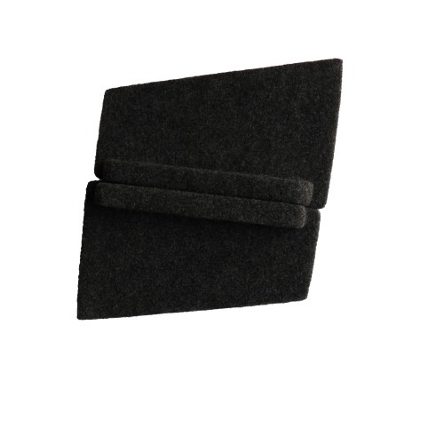 Платформа под динамики 16 квадратная карпет (пара)