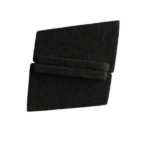 Платформа под динамики 16 квадратная карпет (пара)