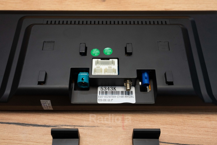 Штатная магнитола Radiola для BMW X3/X4 (F25/F26) 2011-2013 12,3" CIC