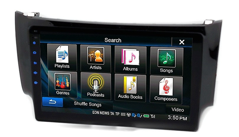 Переходная рамка для установки автомагнитолы Carav 22-477 NISSAN Sylphy, Sentra 2012+; Pulsar (NB17) 2013+; Tiida (C13R) 2015 10.1"