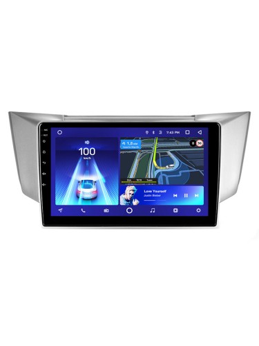 Штатная магнитола Teyes CC3 2K Lexus RX330, RX350, RX400H / Toyota Harrier 2003-2009 9"