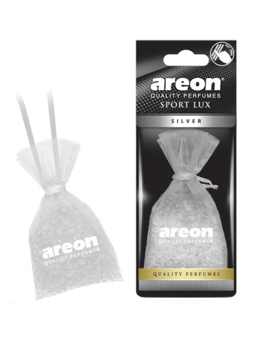 Areon Pearls Lux - подвесной автомобильный ароматизатор silver