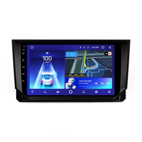 Штатная магнитола Teyes X1 Wi-Fi + 4G Seat Ibiza 2017-2020 9&quot; (2+32Gb)