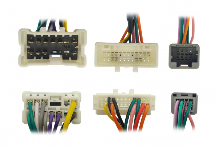 Комплект проводов для установки в Renault 2012+ (основной, мультируль, CAM, CAN)