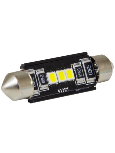 AMP светодиод салонный StandartBright C5W 6000K 1.5W 12V  (пара) 41мм