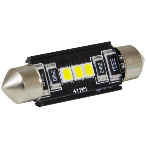 AMP светодиод салонный StandartBright C5W 6000K 1.5W 12V  (пара) 41мм