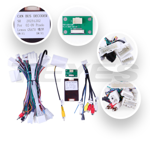 Штатная магнитола Teyes Тиайс CC4L 4+64G Toyota Land Cruiser Prado 120 For Lexus GX470 GX 470 J120 2002-2009