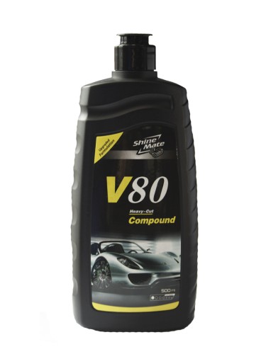 Shine Mate "V80 High Cut Compound" - крупноабразивная полировальная паста 