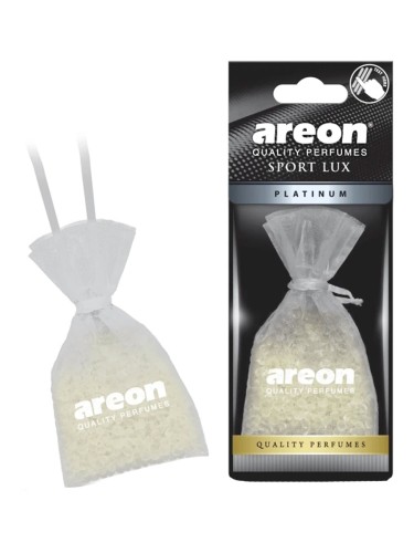 Areon Pearls Lux - подвесной автомобильный ароматизатор platinum
