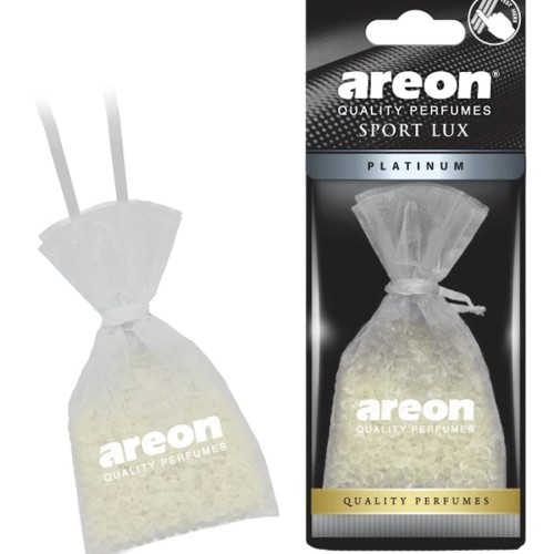 Areon Pearls Lux - подвесной автомобильный ароматизатор platinum