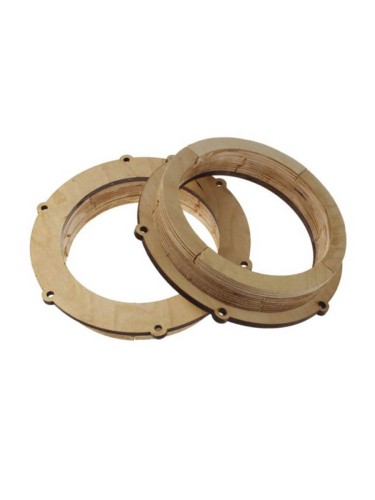 Кольца-адаптеры VAG №1/6 6 точек крепления фанера 6,5"(16,5см), высота 3см (пара)