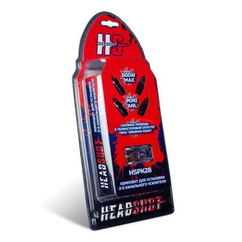 Комплект для подключения 2-х канального усилителя KICX HSPK28