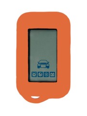 Чехол силиконовый для брелка StarLine E90 оранжевый