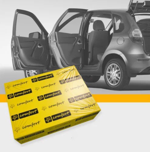 Комплект шумоизоляции дверей Хетчбека — Комфорт Дарк