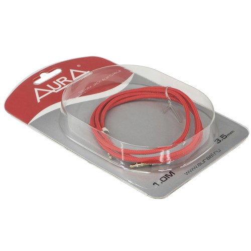 Кабель AUX AuRa RCA-J10R 1м