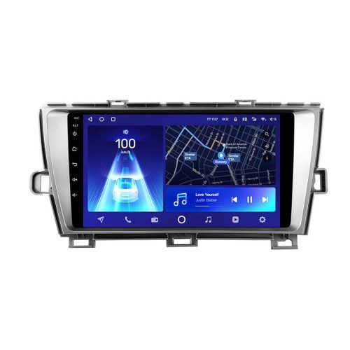 Штатная магнитола Teyes CC3 2K 360° Toyota Prius XW30 2009-2015 9" (Left hand drive)