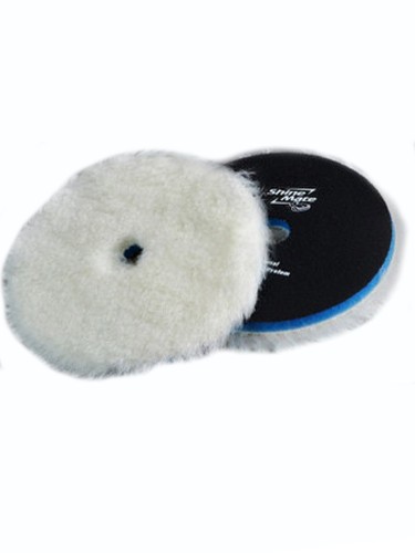 Shine Mate - полировальный круг вязаный мех на поролоне 134мм (высокий ворс)