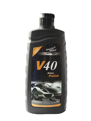 Shine Mate "V40 Medium Polish" - среднеабразивная полировальная паста (One-Step)