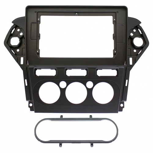 Рамка для установки магнитолы Ford Mondeo 2010-2015 10" черный (авто без Navi)