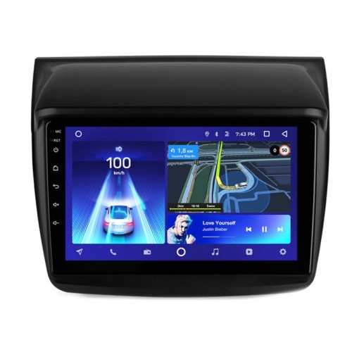 Штатная магнитола Teyes X1 Wi-Fi + 4G Mitsubishi Pajero Sport 2 / L200 2008-2016 9" (2+32Gb)