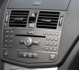 Переходная рамка для установки автомагнитолы Carav 22-702 MERCEDES-BENZ C-klasse (W204) 2007-2011 9"