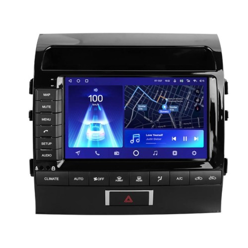 Штатная магнитола Teyes X1 Wi-Fi + 4G Toyota Land Cruiser 11 200 2007-2015 9" (F2) (Вариант A) (2+32Gb)