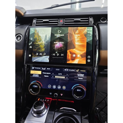 Штатная магнитола Radiola для Land Rover Discovery 5 2016-2021 13,3" + сенсорный климат-контроль