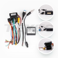 Установочный комплект Teyes для Moskvich 3 JAC JS4 iEVS4 Refine S4 2018-2024 9" (0Din)