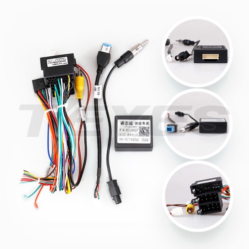 Установочный комплект Teyes для Moskvich 3 JAC JS4 iEVS4 Refine S4 2018-2024 9&quot; (0Din)