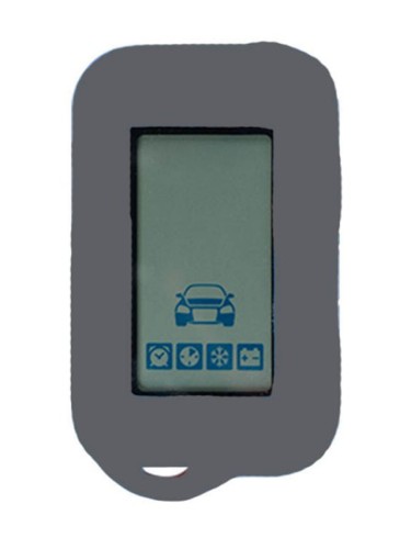 Чехол силиконовый для брелка StarLine E90 серый