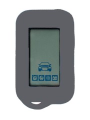 Чехол силиконовый для брелка StarLine E90 серый