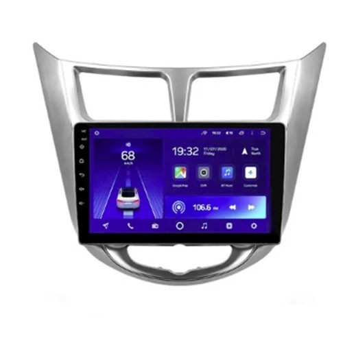 Штатная магнитола Teyes X1 Wi-Fi + 4G Hyundai Solaris 1 2010-2016 9" (2+32Gb)