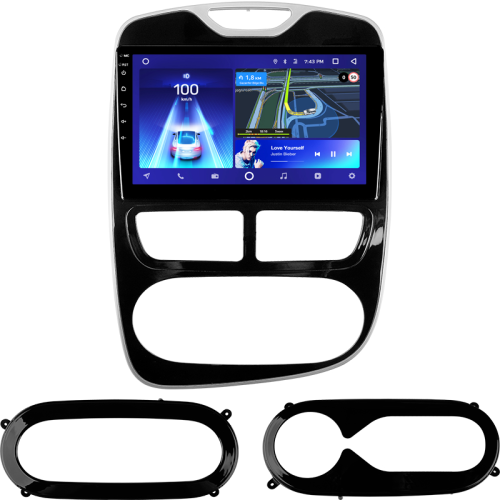 Штатная магнитола Teyes CC3 2K Renault Clio 4 BH98 KH98 2012-2016 10"
