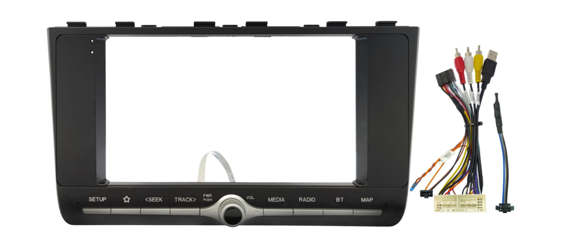 Установочный комплект Wide Media 9" для Hyundai Creta, ix25 2021+