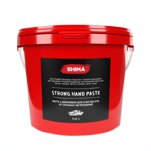 Shima Detailer "Strong hand paste" - паста с абразивом для очистки рук от сильных загрязнений 11 л