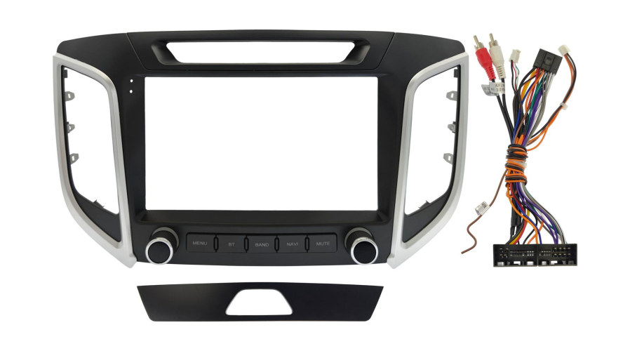 Установочный комплект Wide Media 9" для Hyundai Creta, ix25 2015-2019 для авто без камеры