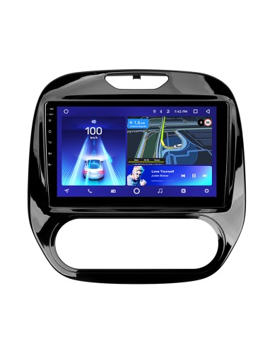 Штатная магнитола Teyes X1 Wi-Fi + 4G Renault Kaptur 2016-2019 9" (F1) для авто с кондиционером (2+32Gb)