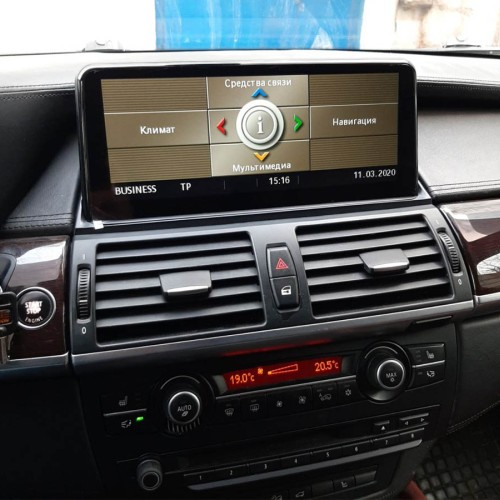 Штатная магнитола Radiola для BMW X5/X6 (E70/E71) 2007-2010 10,25" CCC