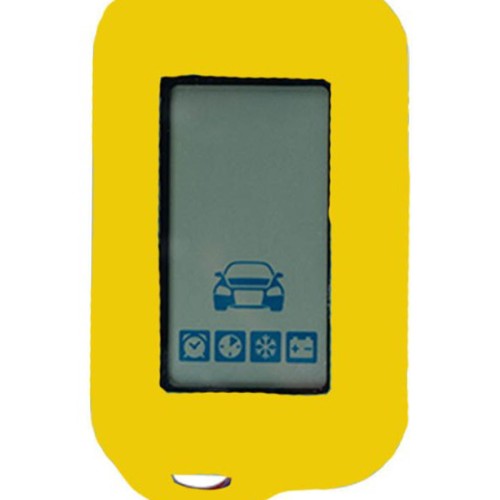 Чехол силиконовый для брелка StarLine E90 желтый