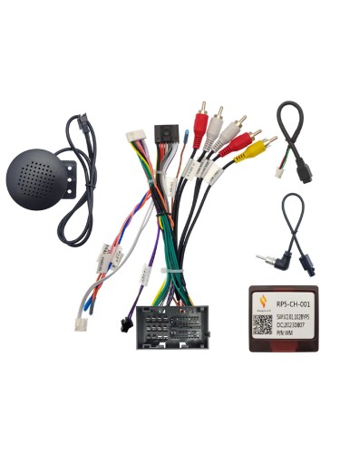 Комплект проводов для установки WM-MT в Jeep Compass 2017-2023, Renegade 2014+ (основной, CAN)